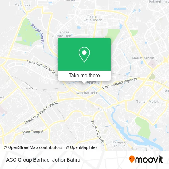 ACO Group Berhad map
