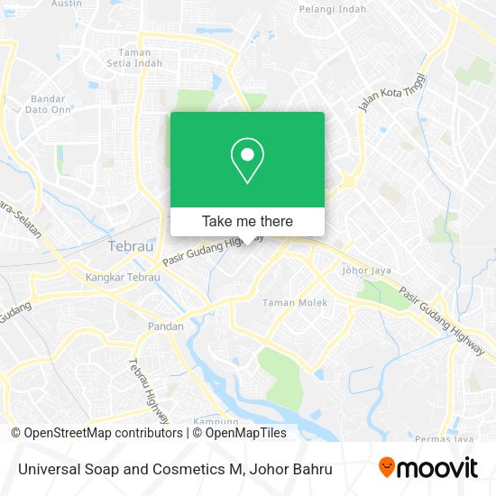 Universal Soap and Cosmetics M map