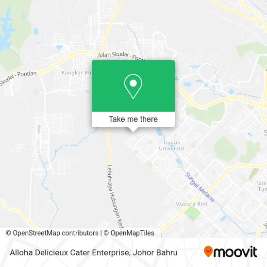 Alloha Delicieux Cater Enterprise map
