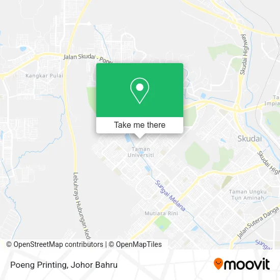 Poeng Printing map
