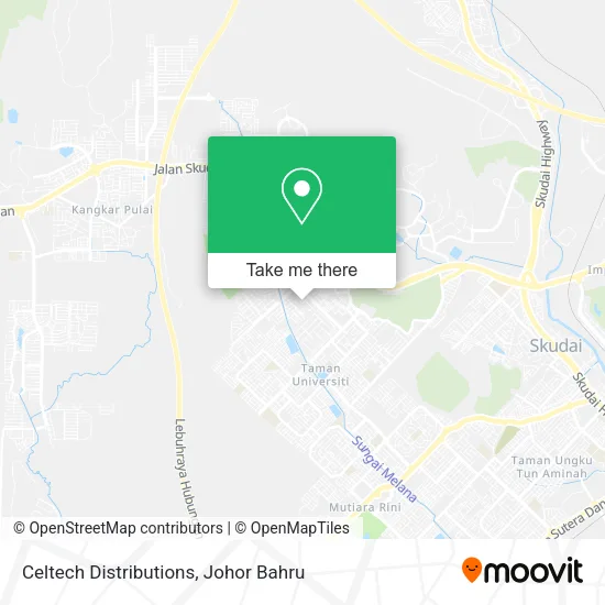 Celtech Distributions map