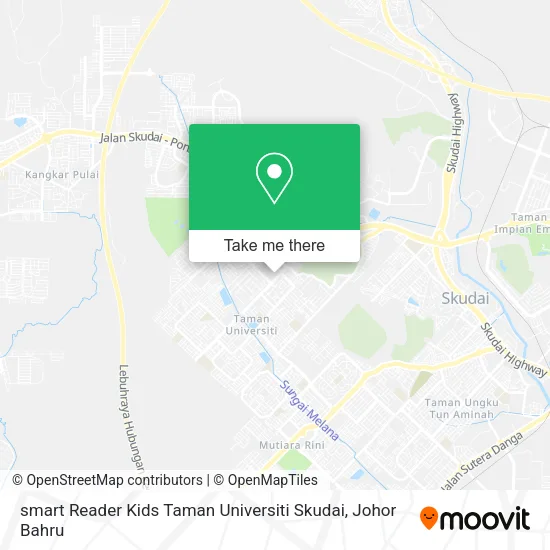 smart Reader Kids Taman Universiti Skudai map