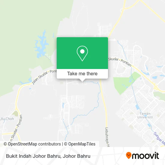Bukit Indah Johor Bahru map