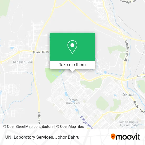 UNI Laboratory Services map