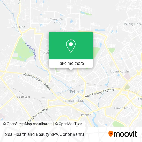 Sea Health and Beauty SPA map