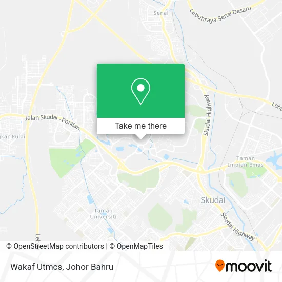 Wakaf Utmcs map
