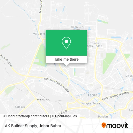AK Builder Supply map