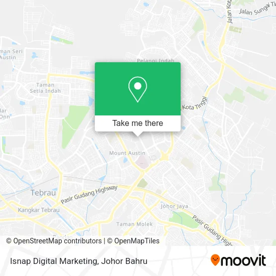 Isnap Digital Marketing map