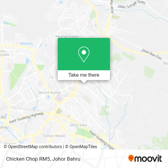 Chicken Chop RM5 map