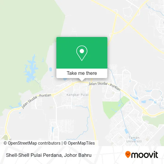 Shell-Shell Pulai Perdana map
