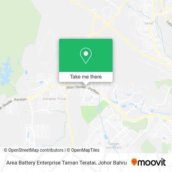 Area Battery Enterprise Taman Teratai map