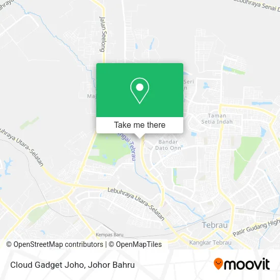 Cloud Gadget Joho map