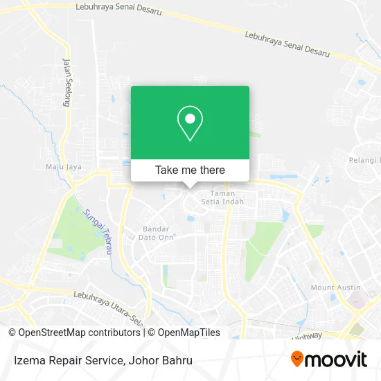 Izema Repair Service map