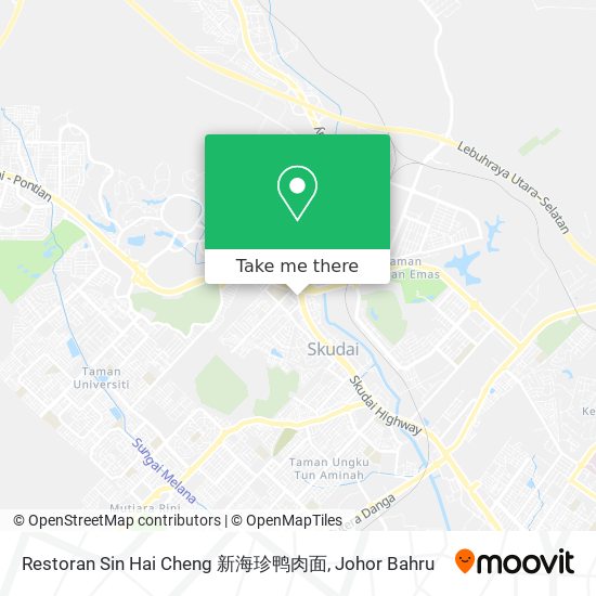 Restoran Sin Hai Cheng 新海珍鸭肉面 map