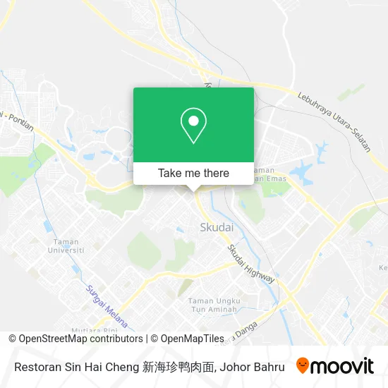 Restoran Sin Hai Cheng 新海珍鸭肉面 map