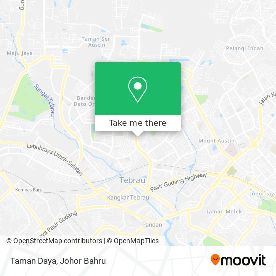 Taman Daya map