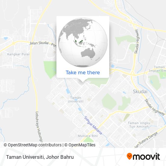 Taman Universiti map