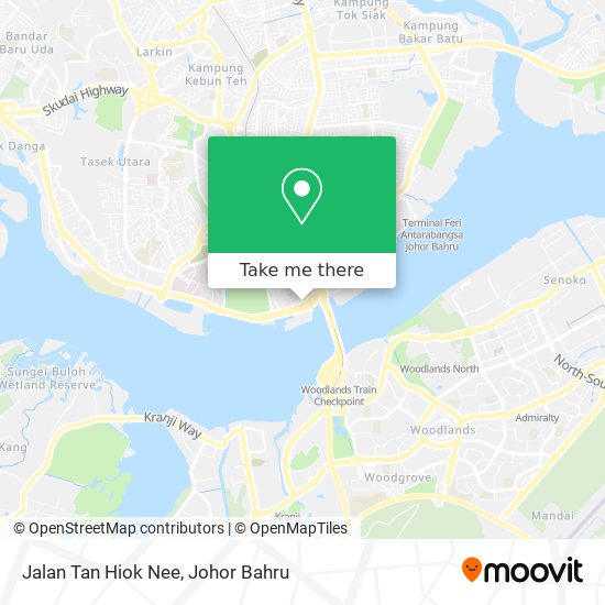 Jalan Tan Hiok Nee map