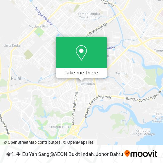 余仁生 Eu Yan Sang@AEON Bukit Indah map