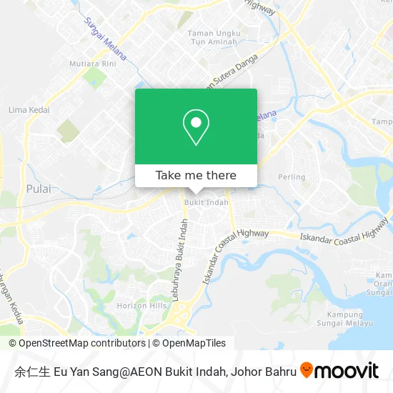 余仁生 Eu Yan Sang@AEON Bukit Indah map