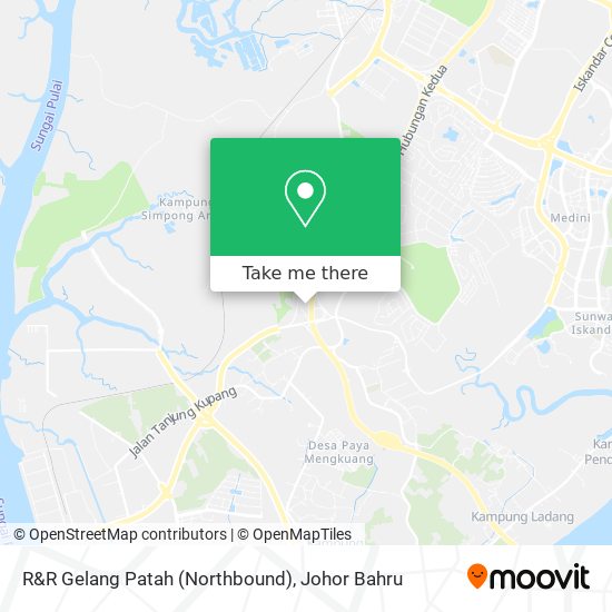 R&R Gelang Patah (Northbound) map