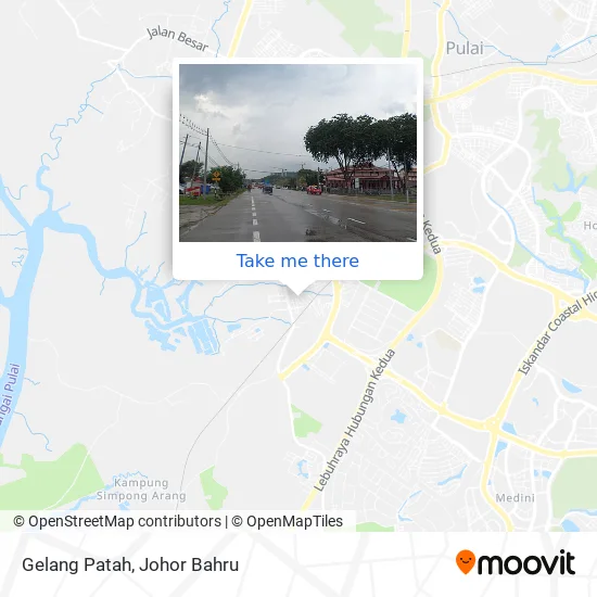 Gelang Patah map