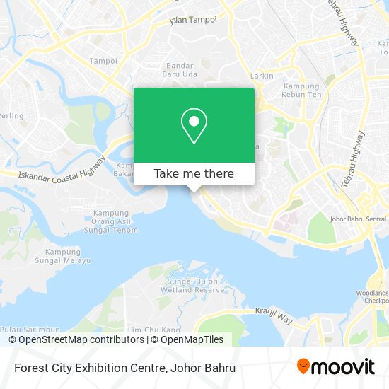 Forest City Exhibition Centre map