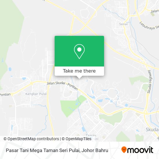 Pasar Tani Mega Taman Seri Pulai map