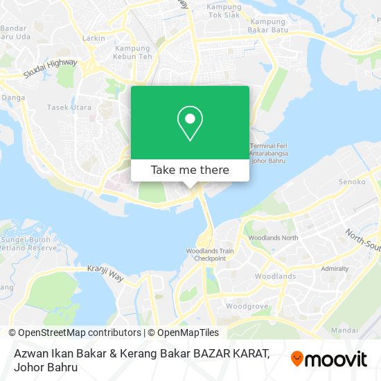 Azwan Ikan Bakar & Kerang Bakar BAZAR KARAT map