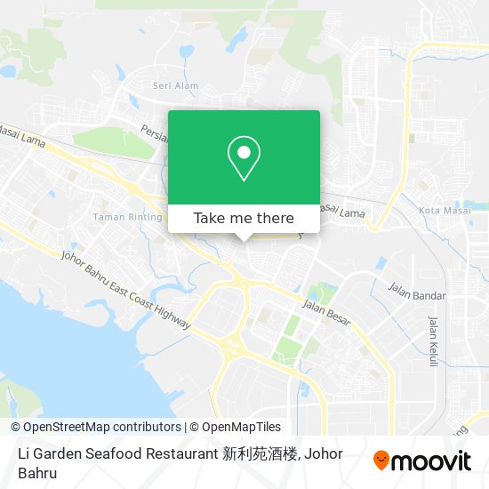 Li Garden Seafood Restaurant 新利苑酒楼 map