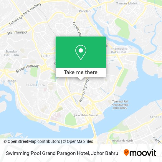 Swimming Pool Grand Paragon Hotel map