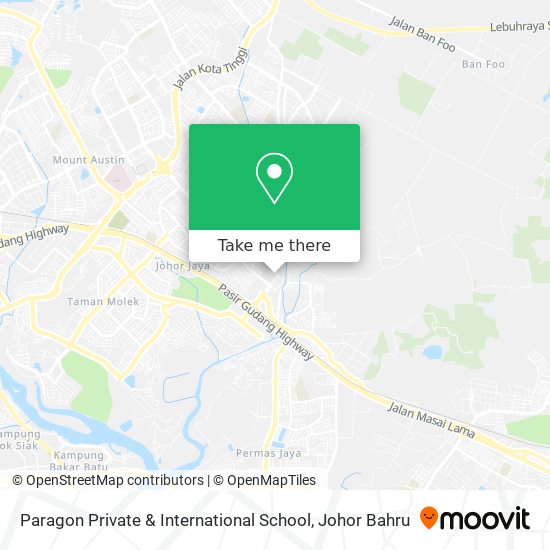 Paragon Private & International School map