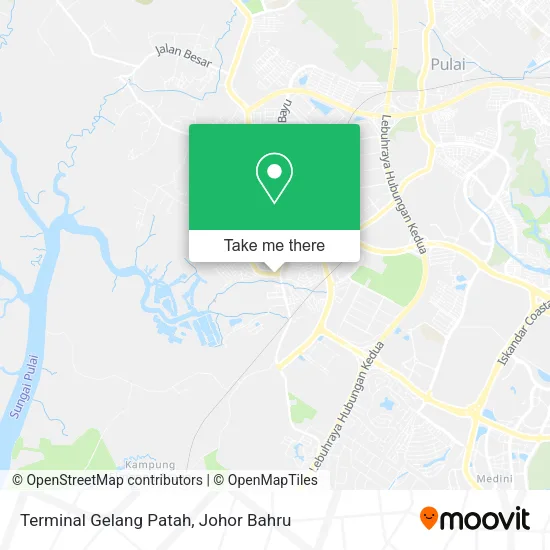 Terminal Gelang Patah map