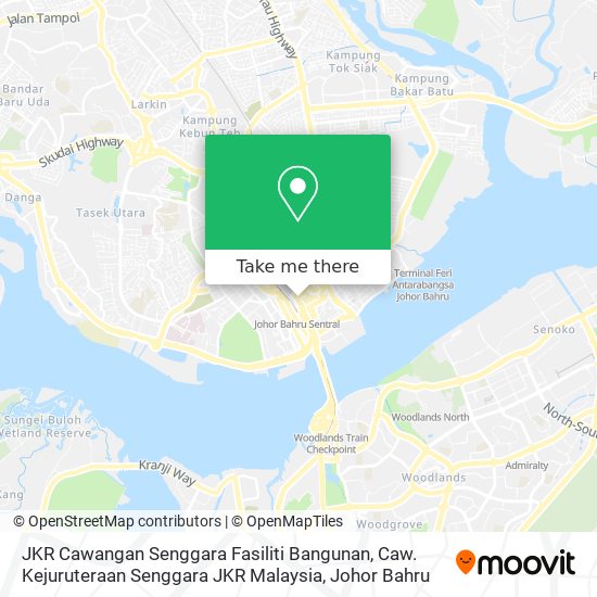 JKR Cawangan Senggara Fasiliti Bangunan, Caw. Kejuruteraan Senggara JKR Malaysia map