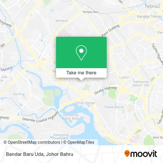 Bandar Baru Uda map