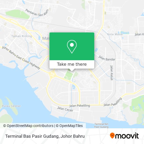 Terminal Bas Pasir Gudang map