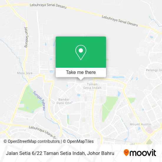 Jalan Setia 6 / 22 Taman Setia Indah map