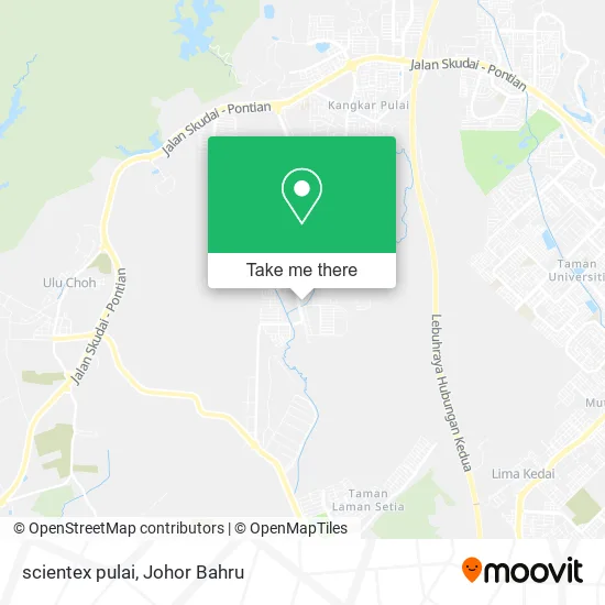 scientex pulai map