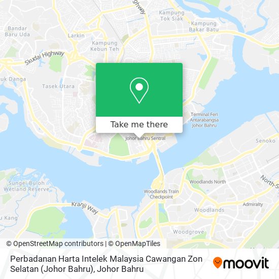 Perbadanan Harta Intelek Malaysia Cawangan Zon Selatan (Johor Bahru) map