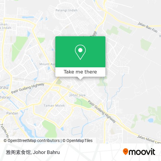雅阁素食馆 map