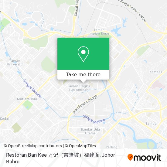 Restoran Ban Kee 万记（吉隆坡）福建面 map