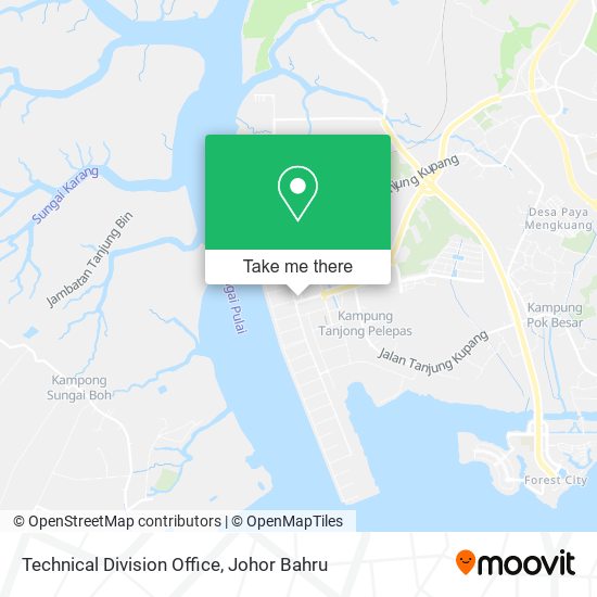 Technical Division Office map