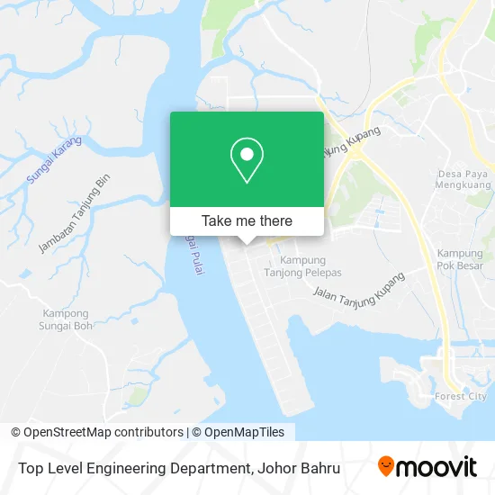 Top Level Engineering Department map