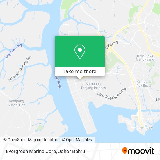 Evergreen Marine Corp map