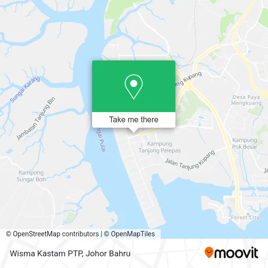 Wisma Kastam PTP map