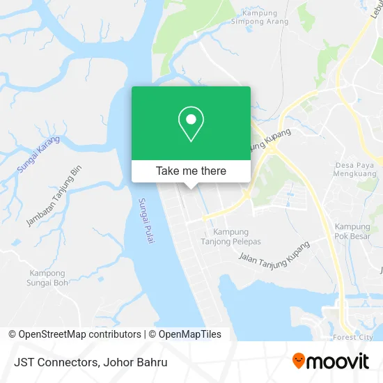 JST Connectors map