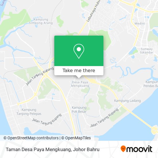 Taman Desa Paya Mengkuang map