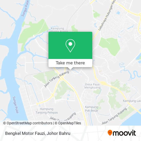 Bengkel Motor Fauzi map