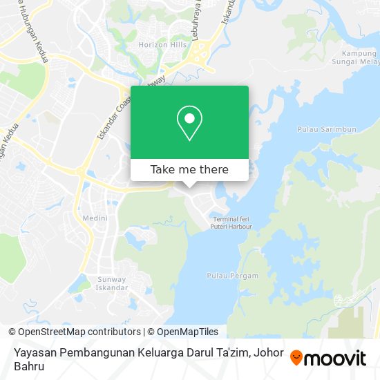 Yayasan Pembangunan Keluarga Darul Ta'zim map