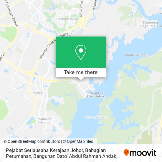 How To Get To Pejabat Setiausaha Kerajaan Johor Bahagian Perumahan Bangunan Dato Abdul Rahman Andak Kota Iska In Johor Baharu By Bus